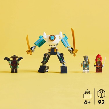 LEGO® NINJAGO® Zane'in Savaş Zırhı Mech'i 71827 - 6 Yaş & Fiyatı