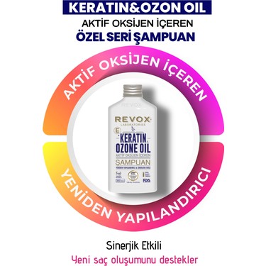 Keratin & Ozon Oil Aktif Oksijen Içeren Saç Bakım Şampuanı Fiyatı