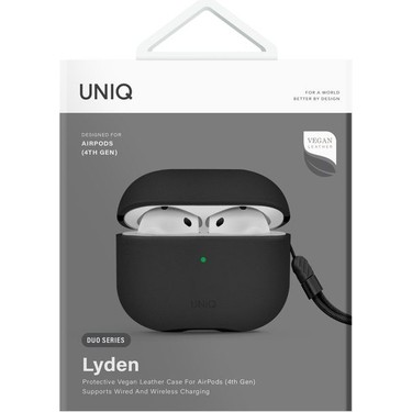 Airpods 4 (4.nesil) Uyumlu Kılıf Lyden Ds Serisi Vegan Deri Fiyatı