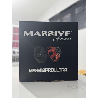 Massive MS-M12PRO Ultra 30CM Subwoofer 400RMS Fiyatı