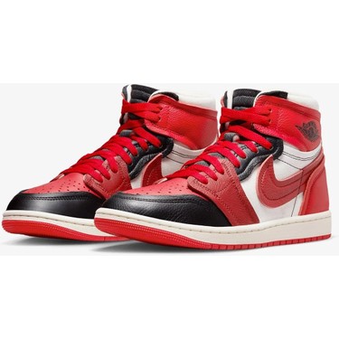 Nike Jordan Air 1 High Method Of Make Kadın Kırmızı Sneaker Fiyatı