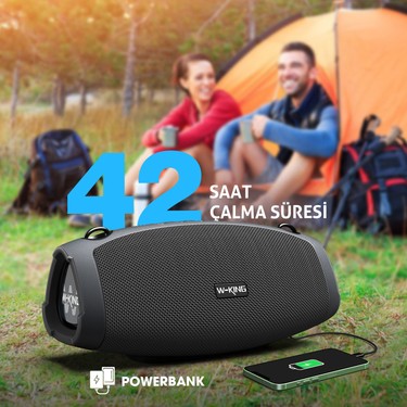 W-Kıng X10 Bluetooth Hoparlör 120W Xtreme Bass 42S Dinleme Fiyatı