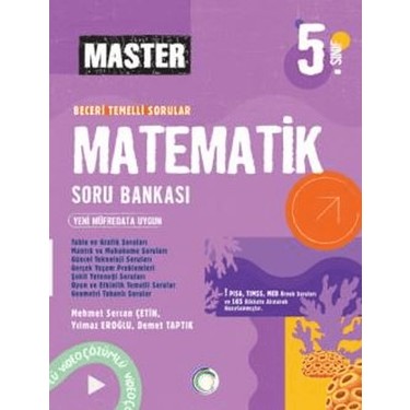 Okyanus Yayınları 5. Sınıf Master Matematik Soru Bankası - Kitabı