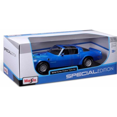 Maisto 1:18 1978 Pontiac Firebird Trans Am Model Araba 31464 Fiyatı