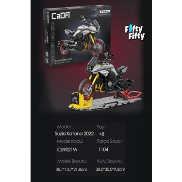 Vagonlife Cada Suzuki Katana 2022 MOTOSIKLET-C59021W (1104 Fiyatı