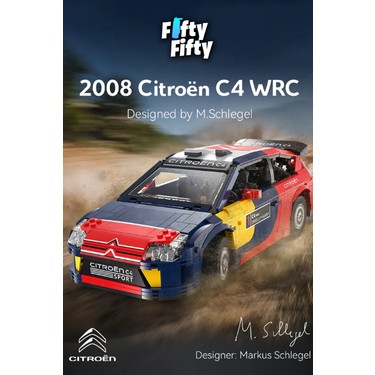 Vagonlife Cada Citroen C4 Wrc 2008 -C62005W (1569 Parça) Fiyatı
