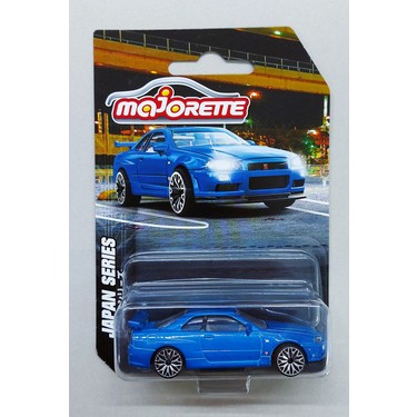 Majorette Nissan Skyline Gt-R (BNR34) Bayside Blue - Japan Fiyatı