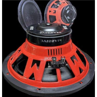 MS-ZL12 30 cm Subwoofer Bas 1400 Watt Maximum Power 500 Watt Fiyatı