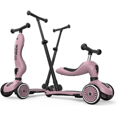 Scoot and Ride ピンク 三輪車 Scoot and Ride Wildberry 3 Tekerlekli, Yükseklik Ayarlı, Fiyatı
