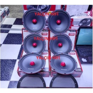 凛 Audioline AD88 20CM Çifti 1400W 300RMS Yenı Seri Orta Gobek Fiyatı