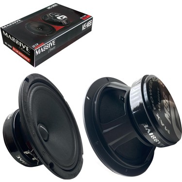 Massıve MS-M8B Oto Midrange 20CM 400 Watt (150 Rms) 2 Adet Fiyatı
