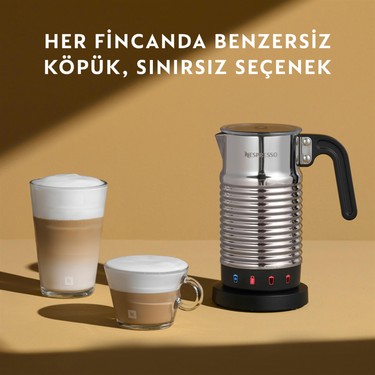 Nespresso Aeroccino 4 Süt Köpürtücü 2000 W Espresso İçecek Fiyatı