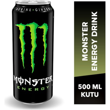Monster Energy Orijinal Enerji Içeceği 500 ml x 12 Adet Fiyatı