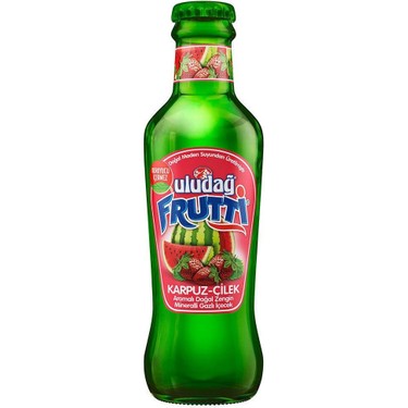 ULUDAĞ FURİTTİ MEYVELİ SODA 200 ML * 24 ADET KARPUZ ÇİLEK