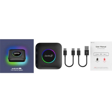 Carlinkit Tbox Max Ambient Android 13.0 Carplay 8 GB RAM 128 Fiyatı