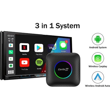 Carlinkit Tbox Max Ambient Android 13.0 Carplay 8 GB RAM 128 Fiyatı