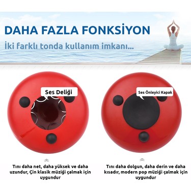 Midex TD-108RD Çelik Dil Davul Handpan 10 İnç 8 Ton Steel Fiyatı