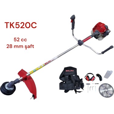 Solax TK520C Benzinli Motorlu Yan Tırpan 52CC 2.2hp Fiyatı
