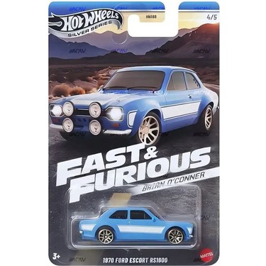 ミニカー Hotwheels FAST&FURIOUS BRIAN O'CONNER Hot Wheels Brian O'conner 4/5 - Hot Wheels 1970 Ford Escort Fiyatı