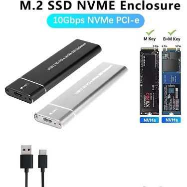 Bluesery Nvme M.2 SSD Kutusu 3.1 Type-C Uyumlu Fiyatı