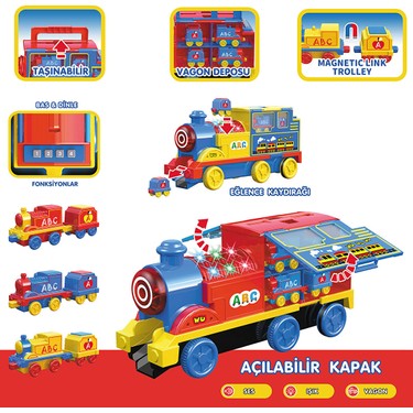Vardem Isıklı Muzıklı Interaktıf Tren Fiyatı - Taksit Seçenekleri