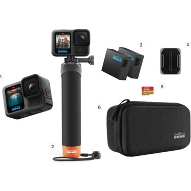 Hero 13 Black Aksesuar Kit 2 Adet Batarya Handler Hafıza Fiyatı