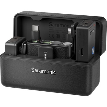 【新品・動作確認済み】Saramonic ワイヤレスマイク TX9/RX9 Saramonıc Ultra 01 ( Rx9+Tx9+Tx9 – Black) Kablosuz Mikrofon Fiyatı