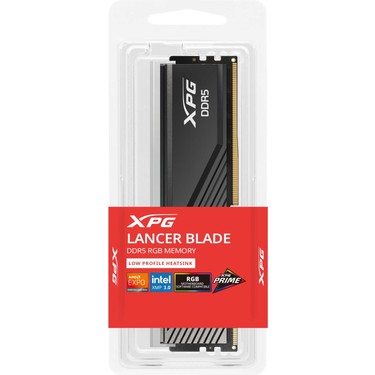 XPG Lancer Blade Siyah RGB DDR5-6000Mhz CL30 16GB (1x16GB) Fiyatı