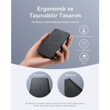 Anker MagGo 10.000 mAh Powerbank, Manyetik Kablosuz Şarj, Fiyatı