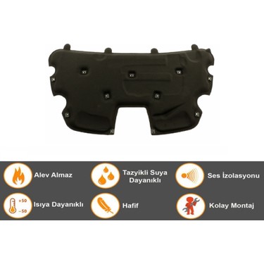 越 Focus Kaput Ses Izalatörü (Kaput Keçesi) 2008-2012 Fiyatı