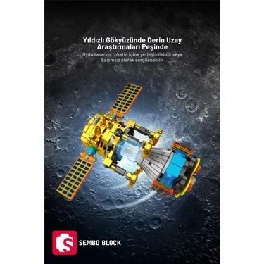 Sembo Block Long March 5 Taşıyıcı Roket 1102 Parça Yapı Fiyatı