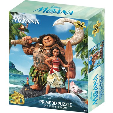Prime 3D Disney Moana Puzzle 500 Parça 32664 Fiyatı