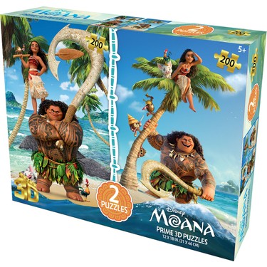 Prime 3D Disney Moana Ikili Puzzle 200 Parça 10253 Fiyatı