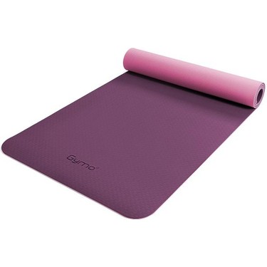 Gymo Ekolojik 6mm TPE Pilates Matı Mor Renkli Taşınabilir Fiyatı
