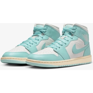 超美品♡Nike Air Jordan 1 Mid ♡21cm ステッカー付き Nike Air Jordan 1 Mid Unisex Leather Sneaker Hakiki Deri Fiyatı