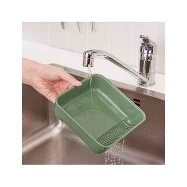 IKEA 1 Skolast Gıda Atık Kabı Yeşil, Lavabo Süzgeci 16X17X5 Fiyatı