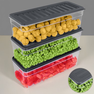 Meleni Home 3'lü Derin Mikrodalga Uyumlu Organizer Set Fiyatı