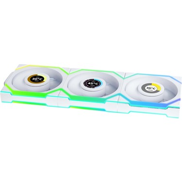 Lian Li Unı Fan Sl Wıreless LCD 3X120MM Beyaz Kasa Fanı Fiyatı