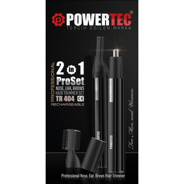 ダートマックスtrz40g4本セット Powertec TR-404 Burun Kulak Kaş Şekillendirici Pro-set Tıraş Fiyatı