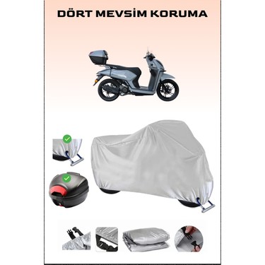 Yuki Gentle 50 Için Arka Çanta Ve Kilit Uyumlu Gri Fiyatı