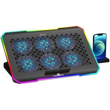 Gamebooster GB-NS61 15-17 Siyah 6-Fanlı Notebook Soğutucu Fiyatı