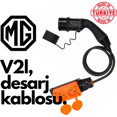 Evoşarj Mg Elektrikli Araç V2L Deşarj Kablosu Fiyatı