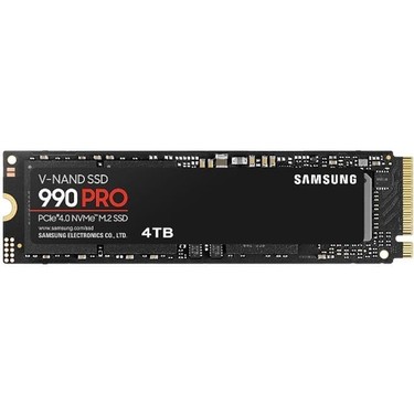 Samsung 990 PRO 4TB SSD ヒートシンクモデル Samsung 990 Pro Heatsink 4TB 7450-6900MB SSD Fiyatı