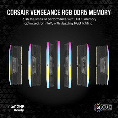 Corsair Vengeance RGB 96GB (2x48GB) DDR5 6400MHz Ram Fiyatı