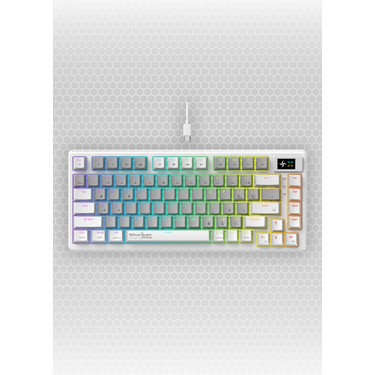 Shuriken ES10 Sanseı Rgb Mekanik Türkçe Klavye 1.06INÇ Tft - Fiyatı