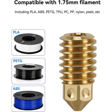 Hobi Mekatronik Bambu Lab A1-A1 Mini Pirinç Nozzle Fiyatı