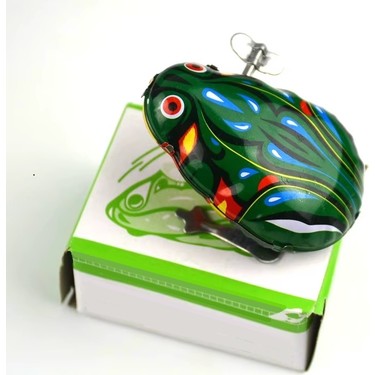 Schulzz Tiaowa Retro Nostaljik Kurmalı Teneke Metal Kurbağa Fiyatı