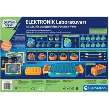Clementoni 64328 Bilim ve Oyun - Elektronik Laboratuvarı +8 Fiyatı