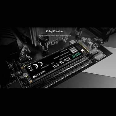 Hıksemı Hs-Ssd-Wave(P) 512G, 2500-1025MB/S, Gen3, Nvme Pcıe Fiyatı