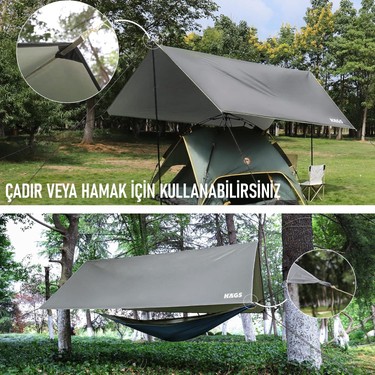 Haegs Su Geçirmez Tarp Tente Gölgelik Örtü, 4 Mevsim Fiyatı